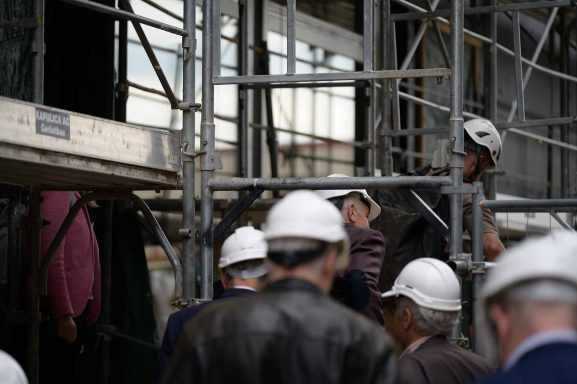 Besuch auf der Baustelle des «Hortus»